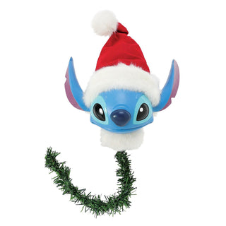 Department 56 Possible Dreams Disney: Santa Stitch Tree Topper sparkle-castle