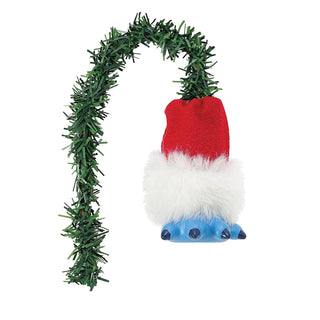 Department 56 Possible Dreams Disney: Santa Stitch Tree Topper sparkle-castle