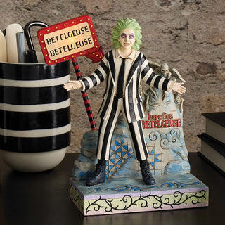 Jim Shore Beetlejuice: Here Lies Betelgeuse With LED Sign Figurine sparkle-castle