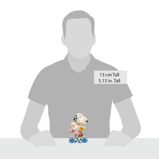 Jim Shore Peanuts: Snoopy & Woodstock Rollerskating Figurine sparkle-castle