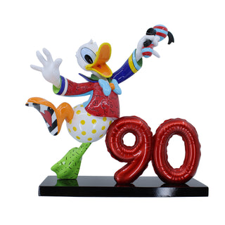 Disney Britto: Donald Duck's 90th Anniversary Figurine sparkle-castle