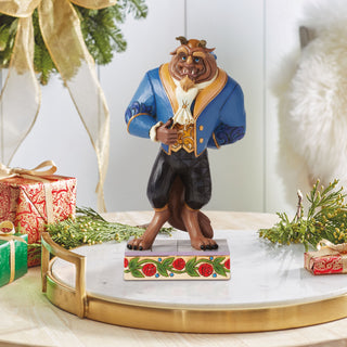 Jim Shore Disney Traditions: Beast In Suit Figurine sparkle-castle