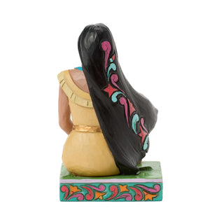 Jim Shore Disney Traditions: Pocahontas Personality Pose Figurine sparkle-castle