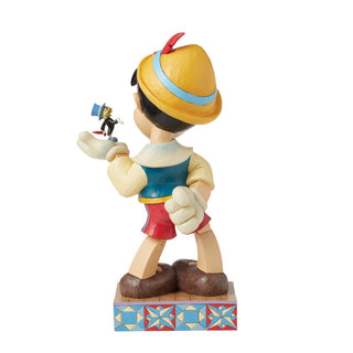 Jim Shore Disney Traditions: Pinocchio Big Figurine sparkle-castle