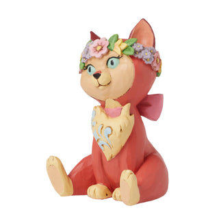 Jim Shore Disney Traditions: Dinah With Flower Crown Mini Figurine sparkle-castle