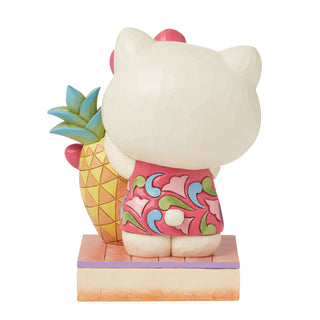 Jim Shore Sanrio: Hello Kitty With Pineapple Figurine sparkle-castle