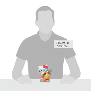 Jim Shore Sanrio: Hello Kitty With Pineapple Figurine sparkle-castle