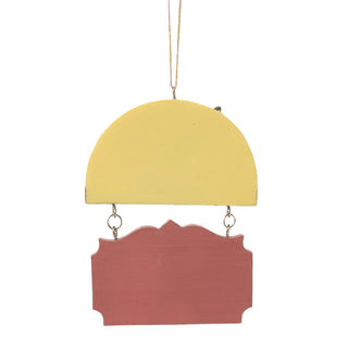 Jim Shore Coraline: Pink Palace Apartments Hanging Ornament sparkle-castle