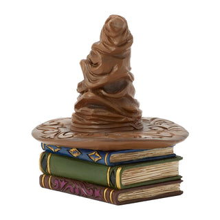 Jim Shore Harry Potter: Sorting Hat Miniature Figurine sparkle-castle