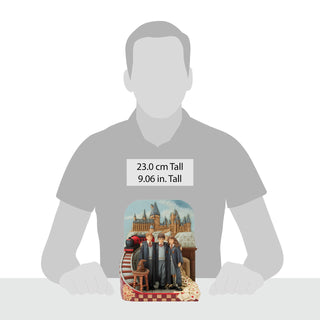 Jim Shore Harry Potter: Trio & Castle Movie Scene Figurine sparkle-castle