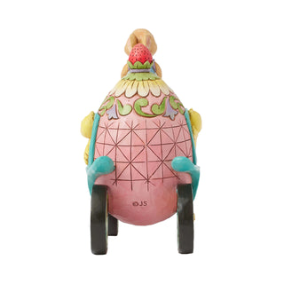 Jim Shore Heartwood Creek: 2nd Annual Bunnies On Parade Egg Carriage Figurine sparkle-castle