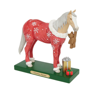The Trail of Painted Ponies: Christmas Pajamas Figurine