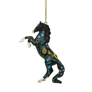 Trail of Painted Ponies: Wildflower Hanging Ornament sparkle-castle