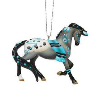 Trail of Painted Ponies: The Living Stone Hanging Ornament sparkle-castle