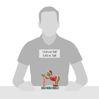 Jim Shore The Grinch: Grinch Patting Cindy Lou's Head Figurine sparkle-castle