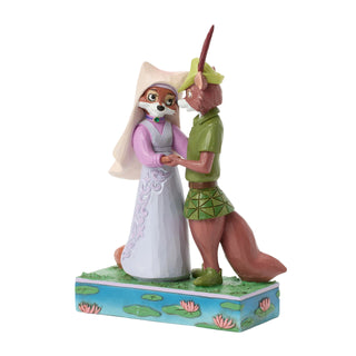 Jim Shore Disney Traditions: Robin Hood & Maid Marian Figurine sparkle-castle