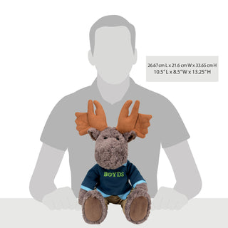 Boyds: Marshall Moxley Moose Plush sparkle-castle