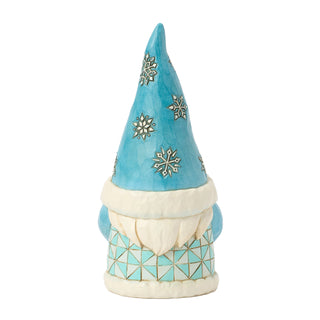 Jim Shore Heartwood Creek: Gnome with Mini Globe Figurine sparkle-castle