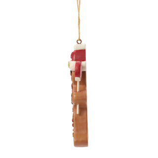 Jim Shore Heartwood Creek: 12th Annual Legend Of The Gingerbread Man Hanging Ornament sparkle-castle