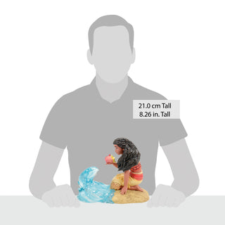 Disney Showcase: Moana with Wave Figurine sparkle-castle