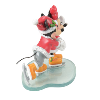 Disney Showcase: Mickey & Minnie Skating Figurine sparkle-castle
