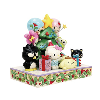 Jim Shore Sanrio: Hello Kitty & Friends Tree Figurine sparkle-castle
