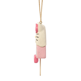 Jim Shore Sanrio: Hello Kitty Popsicle Hanging Ornament sparkle-castle
