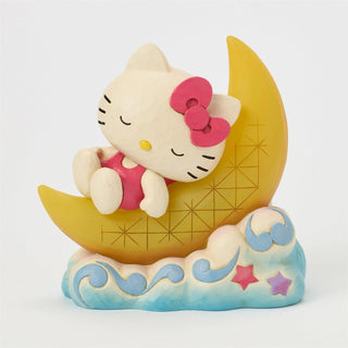 Jim Shore Sanrio: Hello Kitty on LED Moon Figurine