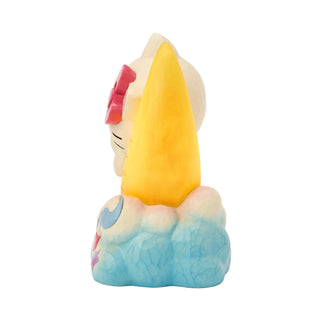 Jim Shore Sanrio: Hello Kitty on LED Moon Figurine sparkle-castle