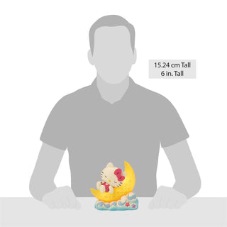 Jim Shore Sanrio: Hello Kitty on LED Moon Figurine