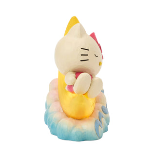 Jim Shore Sanrio: Hello Kitty on LED Moon Figurine sparkle-castle