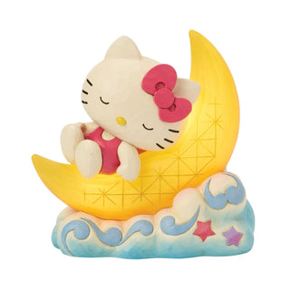 Jim Shore Sanrio: Hello Kitty on LED Moon Figurine
