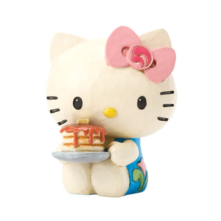 Jim Shore Sanrio: Hello Kitty With Stack Of Pancakes Miniature Figurine sparkle-castle
