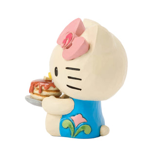 Jim Shore Sanrio: Hello Kitty With Stack Of Pancakes Miniature Figurine sparkle-castle