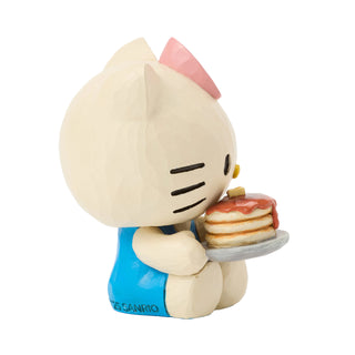 Jim Shore Sanrio: Hello Kitty With Stack Of Pancakes Miniature Figurine sparkle-castle