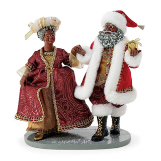 Department 56 Possible Dreams: Christmas Ball African American Figurine sparkle-castle