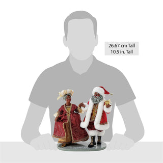 Department 56 Possible Dreams: Christmas Ball African American Figurine sparkle-castle