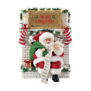 Department 56 Possible Dreams: Down the Chimney Figurine sparkle-castle
