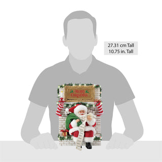 Department 56 Possible Dreams: Down the Chimney Figurine sparkle-castle