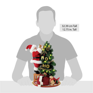Department 56 Possible Dreams: Ho, Ho, Ho! Figurine sparkle-castle