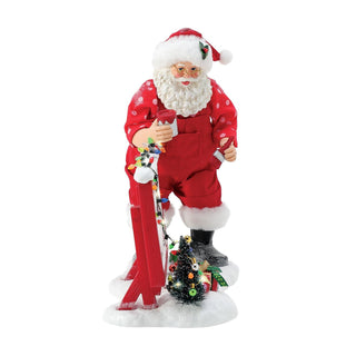 Department 56 Possible Dreams: North Pole Greeting Figurine sparkle-castle