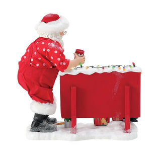 Department 56 Possible Dreams: North Pole Greeting Figurine sparkle-castle