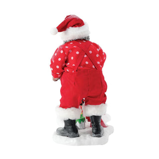 Department 56 Possible Dreams: North Pole Greeting African American Figurine sparkle-castle