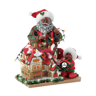 Department 56 Possible Dreams: House Lights African American Figurine sparkle-castle