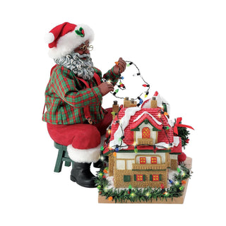 Department 56 Possible Dreams: House Lights African American Figurine sparkle-castle