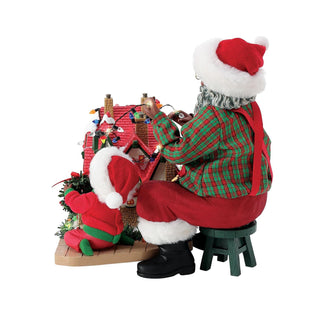 Department 56 Possible Dreams: House Lights African American Figurine sparkle-castle