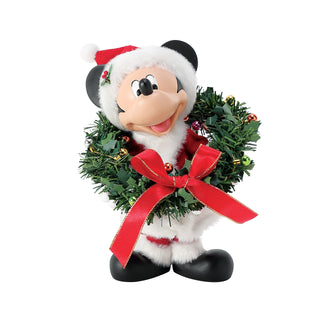 Department 56 Possible Dreams Disney: Holly Jolly Mickey Mouse Figurine sparkle-castle