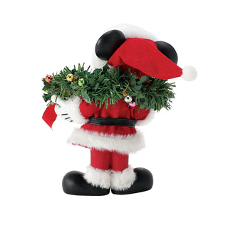 Department 56 Possible Dreams Disney: Holly Jolly Mickey Mouse Figurine sparkle-castle