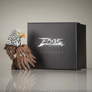 Edge Sculpture: Miniature Eagle Bust sparkle-castle