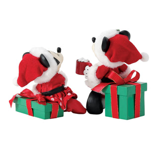 Department 56 Possible Dreams Disney: Cocoa Break, Set of 2 sparkle-castle